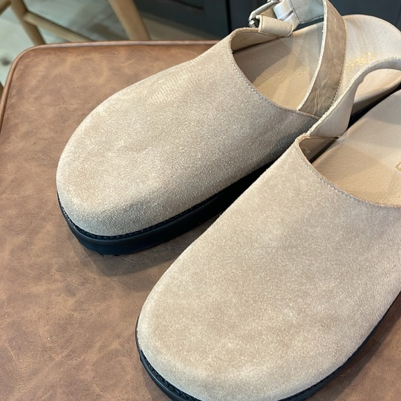 Pilcro Platform Slingback Flats By Anthropologie 38 - Picture 6 of 6